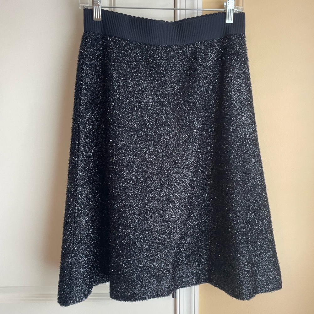 Navy skirt
